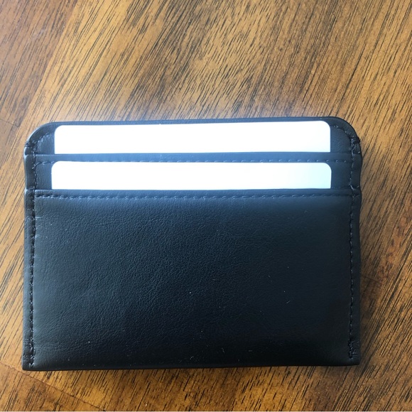 NEW $290 Chloe Sense Logo Calfskin Card Case in Black Leather! - Picture 9 of 11